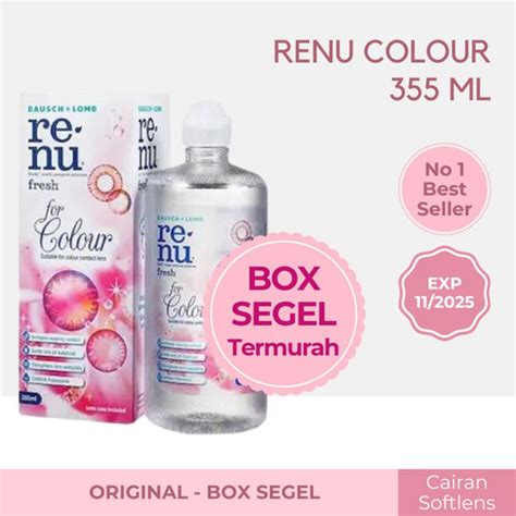 Promo Solution Cairan Softlens Renu Colour Ml Air Softlens Jakarta