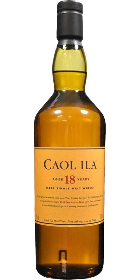 Caol Ila Year Old Ratings And Reviews Whiskybase