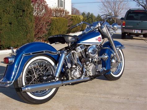 Restored Harley Davidson FLH Duo Glide 1960 Photographs At Classic