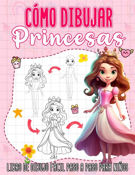 Buy Cómo Dibujar Princesas para Niños Aprende a dibujar Guía paso a