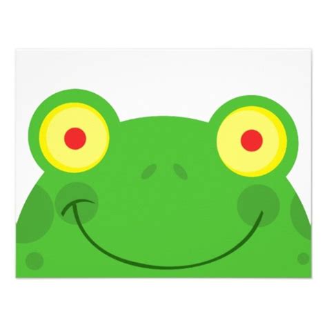 cartoon frog face   image