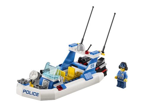 Lego Police Boat Bilscreen