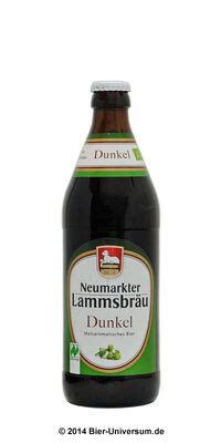 Neumarkter Lammsbräu Dunkel Bier Universum