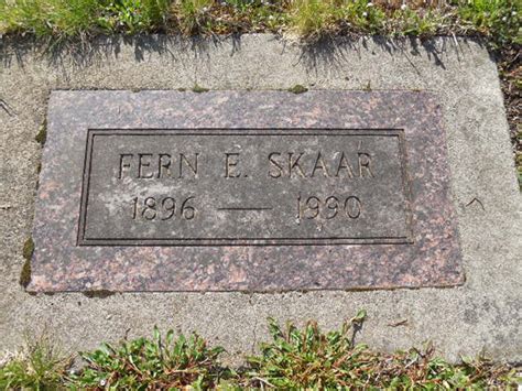 Fern Ella Huss Skaar Peavey 1896 1990 Mémorial Find a Grave