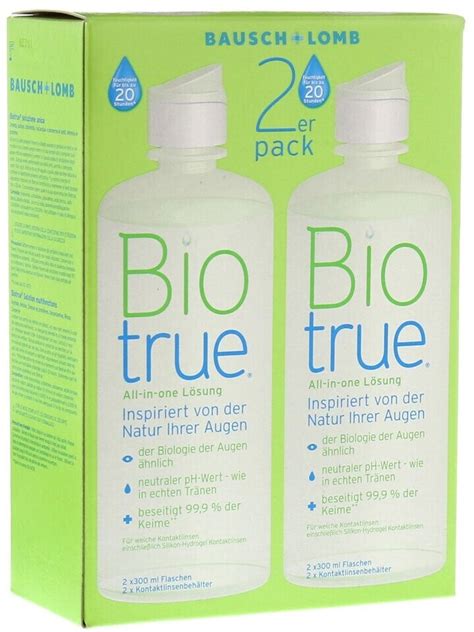 Bausch Lomb Biotrue All in one Lösung 4 x 300ml ab 24 15