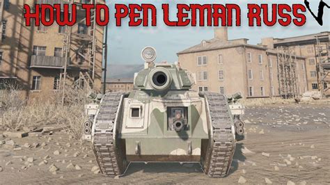 How To Pen Leman Russ Feat Standard Ammo Wot Console World Of Tanks