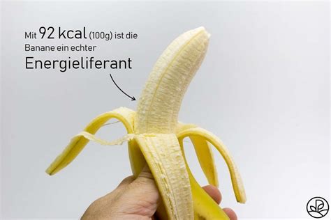 Banane Kalorien Nährwerte And Kohlenhydrate Plantura