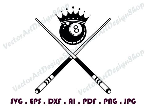 Billiards Svg Bundle Snooker Svg Pool Svg Billiards Etsy