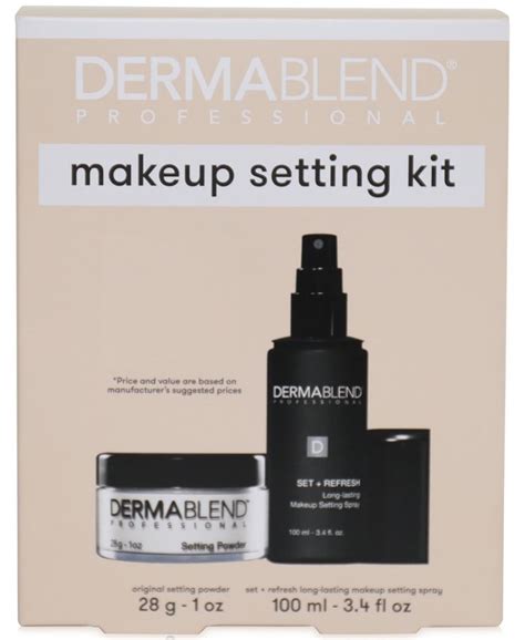 Dermablend Makeup Setting Kit Macy S