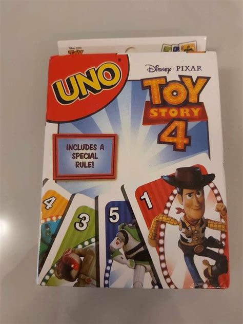 Uno Toy Story 4 Mattel Games Beebs