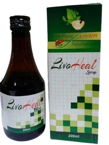 Herbal Liver Tonic Syrup Packaging Type Bottle Packaging Size 200mL