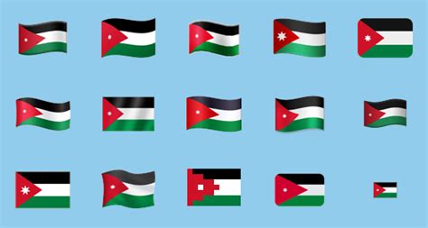 🇯🇴 Flag: Jordan on Noto Emoji Font 16.0