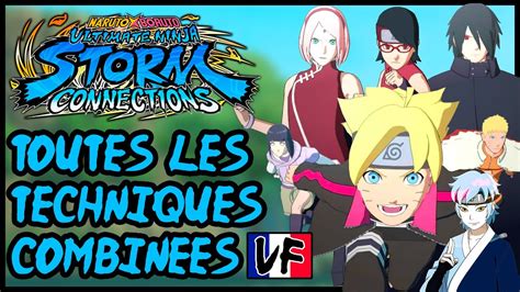 Toutes Les Techniques Secretes CombinÉes En Vf Naruto X Boruto