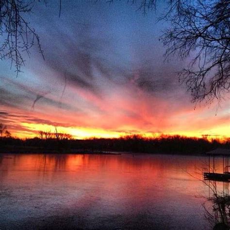 Kansas Sunrise Gardner Lake Ks Beautiful Sunset Sunrise Gardner Kansas