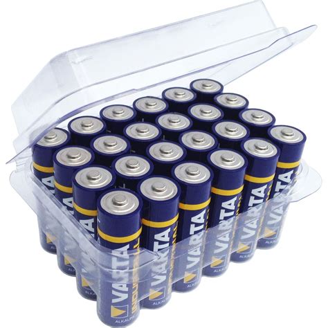 Varta Alkaline Mignon AA LR06 1 5V Bulk Batterien Mindfactory De