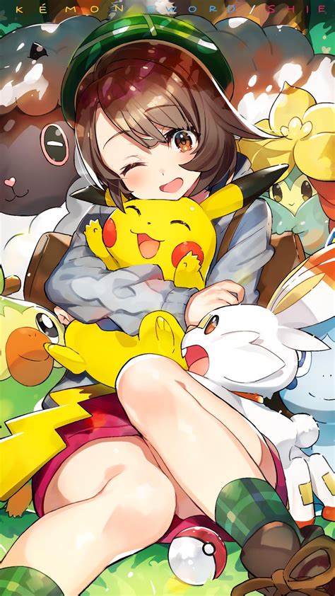 Female Trainer [pokemon Sword And Shield] 2250x4000 R Animewallpaper