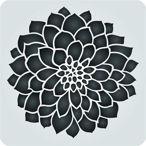 printable flower stencils 4