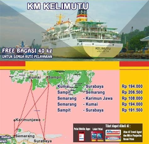 Jadwal Kapal Pelni Km Kelimutu Januari Februari Dan Harga