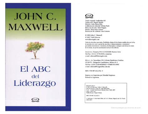 El ABC Del Liderazgo John C Maxwell Modulo 15 Semana 3 Studocu