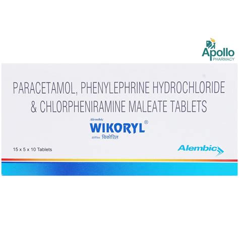 wikoryl tablet  side effects price apollo pharmacy