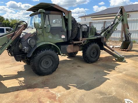 1990 Freightliner Unimog 435c Military Wheeled Loader Backhoe Bigiron