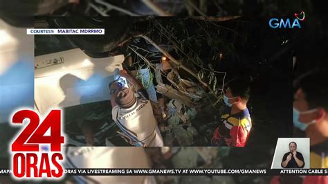 10 Wheeler Tumaob Sa Pakurbang Kalsada Sa Laguna 24 Oras YouTube