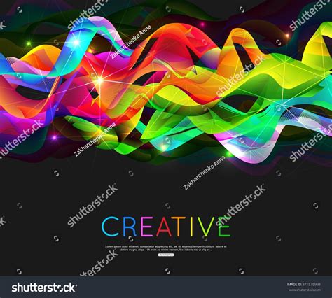 Abstract Waves Background Vector Illustration Stock Vector Royalty