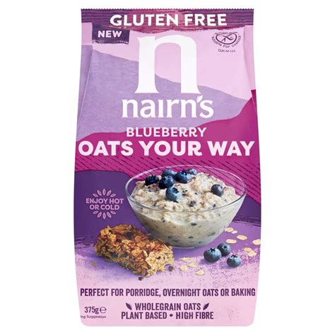 Nairn S Oats Your Way Gluten Free Blueberry Muffin Oats G