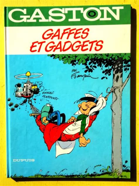 BD GASTON LAGAFFE N0 Gaffes Et Gadget EO 1985 Franquin ETAT NEUF