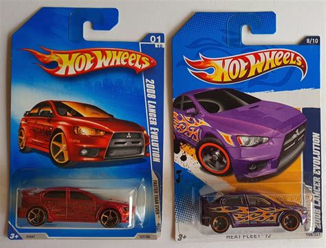 Hot Wheels Lancer Evolution Set Hobbies Toys Toys Games On Carousell