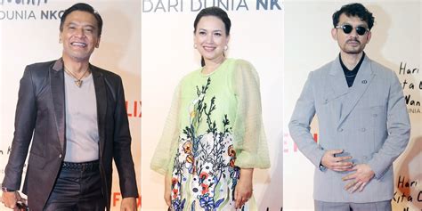 Bertabur Bintang Potret Artis Yang Hadir Di Red Carpet Film Hari