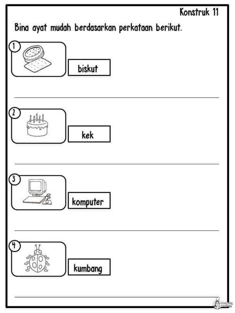 Bahasa Melayu Bina Ayat Interactive Worksheet Live Worksheets Nbkomputer