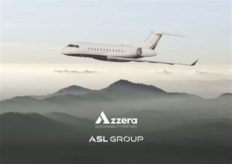 Azzera Sustainability Partner Saf Asl Group Private Jet Services