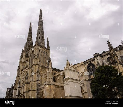 Bordeaux Cathedral architecture and details. France Stock Photo - Alamy