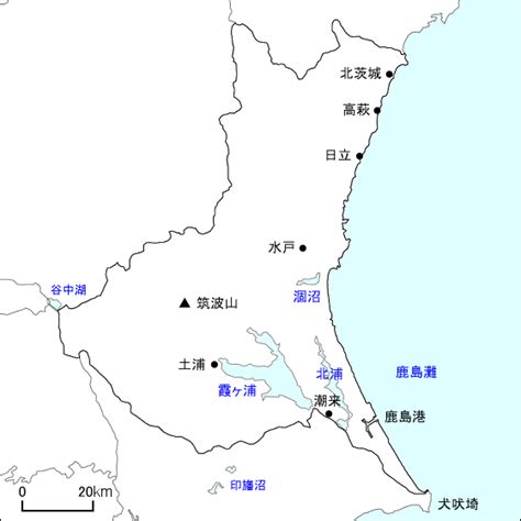 茨城県地図 旅行のとも、zentech