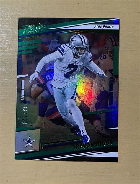 Mavin Panini Prestige Trevon Diggs Xtra Points Green D