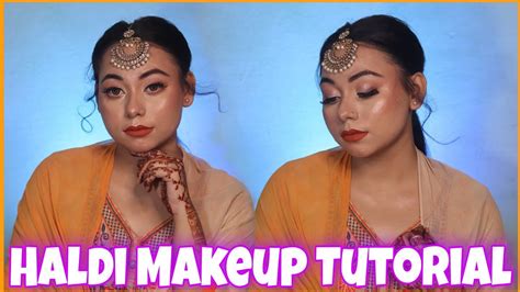 Haldi Makeup Tutorial ️ Glam Girl Bebo Youtube