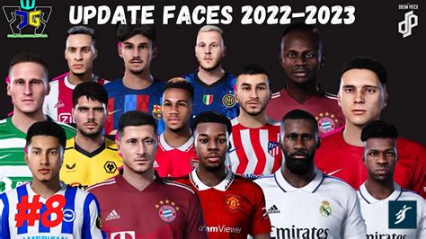 Pes 2021 Nuevas Caras 2022 2023 8 ️update Faces Efootball Pes 2021