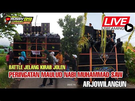 Live Karnaval Kirab Jolen Arjowilangun Sound Ternama Adu Battle Di