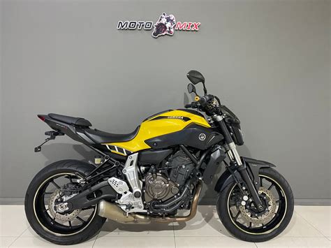 Купить б у Yamaha MT 07 FZ 07 во Владивостоке жёлтый naked bike 2014 года на Авто ру ID 4260982