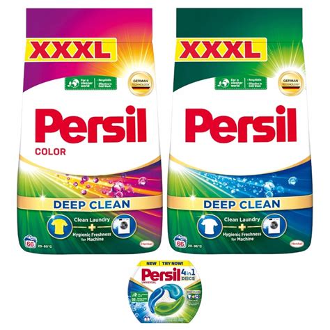 Persil Deep Proszek Do Prania MIX 132pr 2x 3 96kg 13486360183