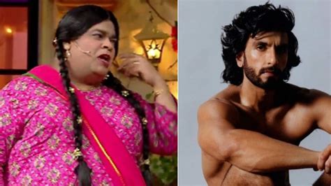 Kiku Sharda Jokes About Ranveer Singh S Nude Photos On The Kapil Sharma