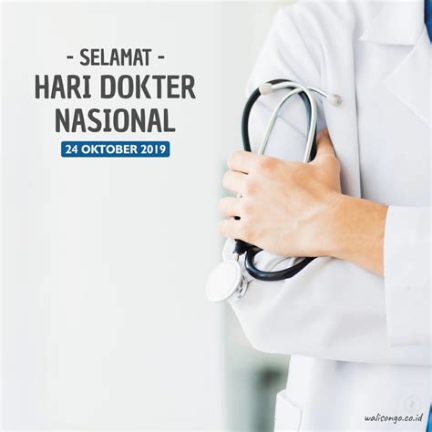 Desain Poster Hari Dokter Nasional 2019 Keren