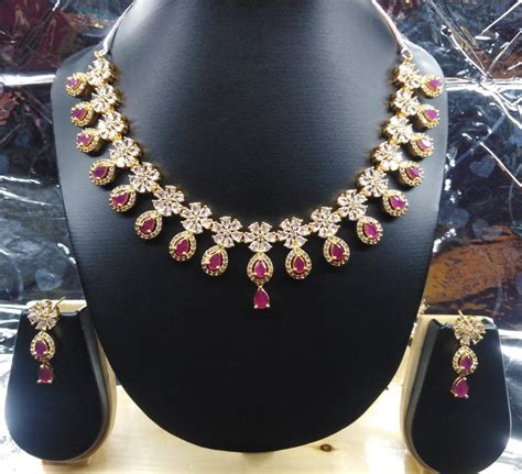 Golden Brass Necklace Set At Rs 610 Set In Jaipur ID 2850828493991