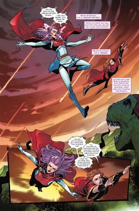 Marvel First Look Betsy Braddock Captain Britain 1 • Aipt