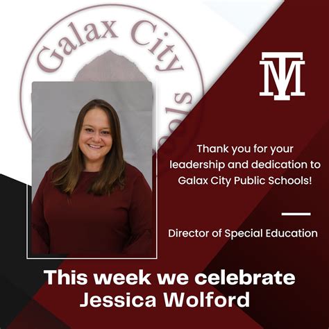 Galax - Help us honor our Director of Special Education this week