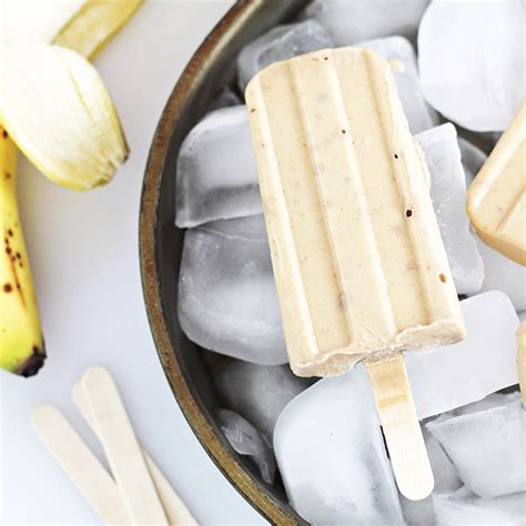 Peanut Butter And Banana Yogurt Pops Recipe Home Cooking Memories