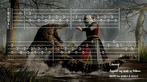 Celtic Medieval Music White Knight Full Acoustic Guitar Tab By Ebunny Fingerstyle How To