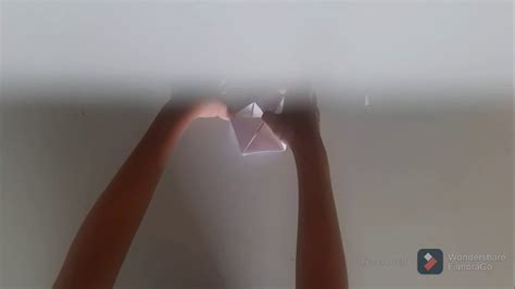 How To Make An Origami Arrowhead Flicker Youtube