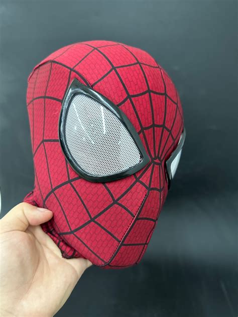 Amazing Spiderman Cosplay Mask With Faceshell And Lenses Amazing